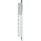 Ekena Millwork Quarter Round Top Left Functional, PVC Gable Vent w/ 1" x 4" Flat Trim Frame, 08"W x 30"H GVPQL08X3001FUN - alternate 2